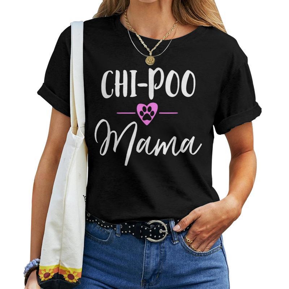 Chi-poo Mama Women T-shirt